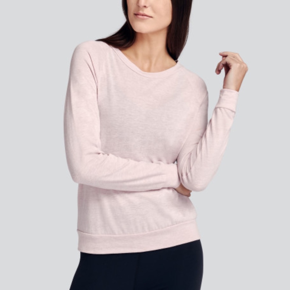 Alternative Apparel Slouchy Pullover Rose Quartz S